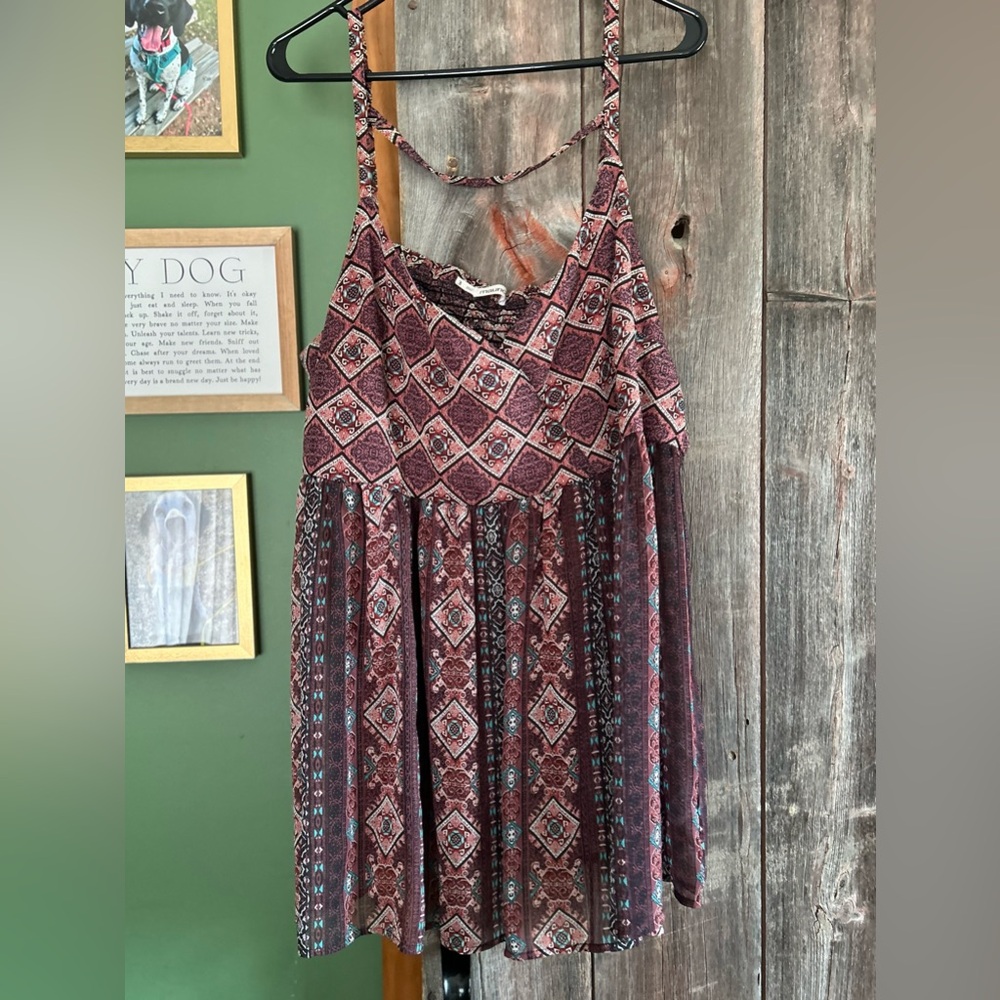 Maurices Multicolor Geometric Top